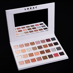 Lorac Pro Mega 3 Eyeshadow Palette - Swatched